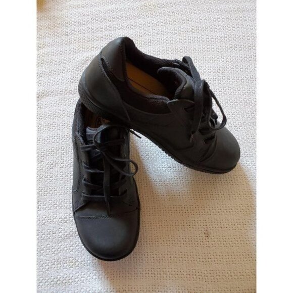 Keen Sz. 7 Black Steel Toed Work Shoe - Picture 1 of 8